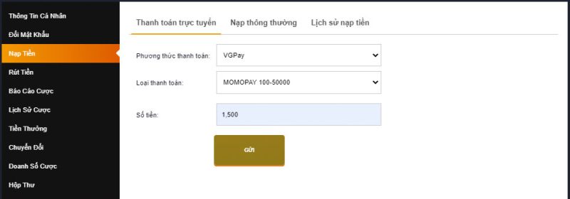 Thanh toán VGPay