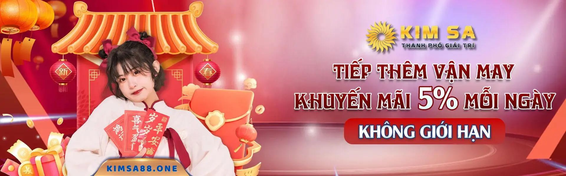Kimsa88 Tặng 5% Khi Nạp Đầu Mỗi Ngày